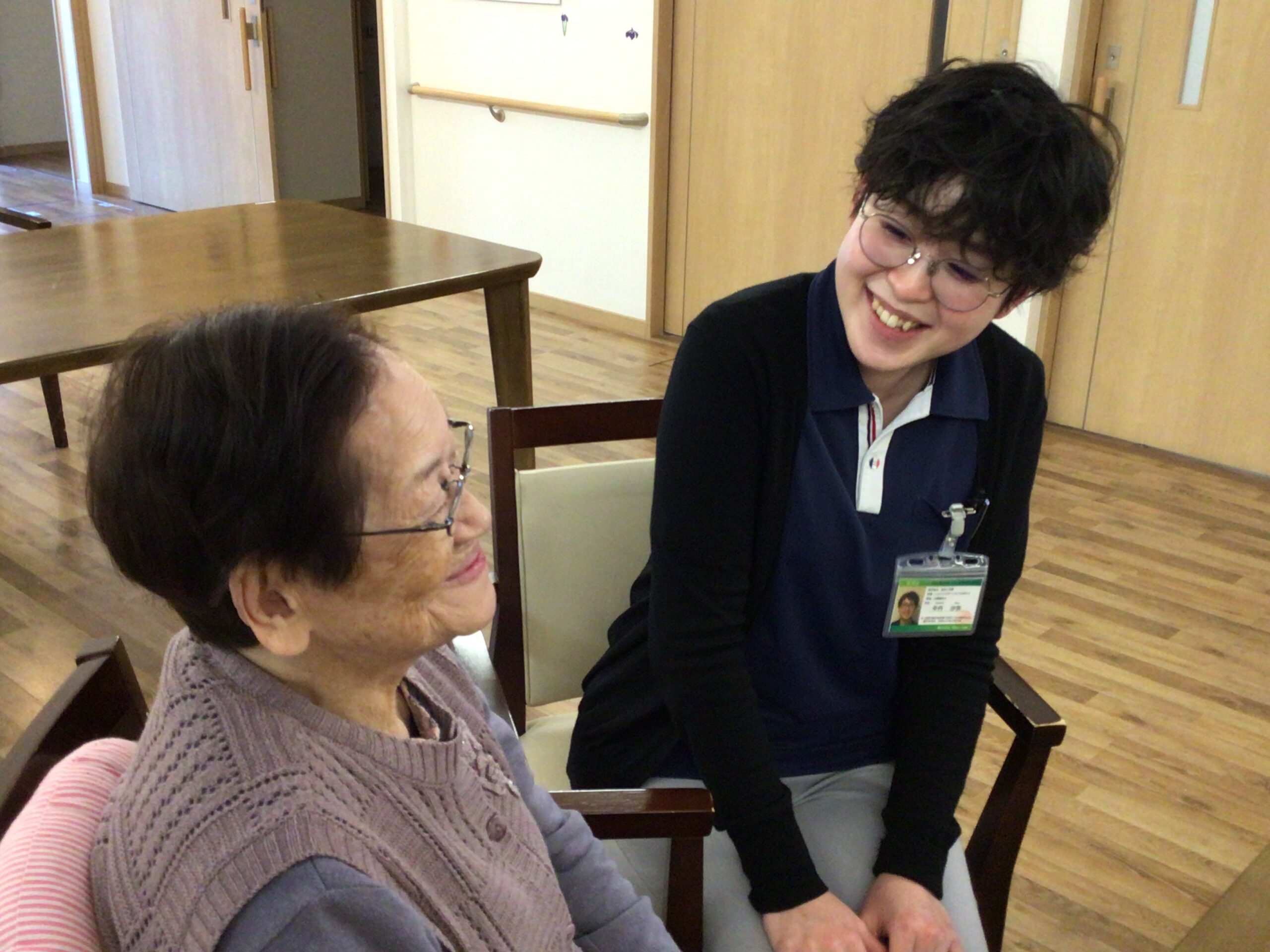 介護職員／旭川市　有料老人ホーム菜の花　　(正社員)の画像1