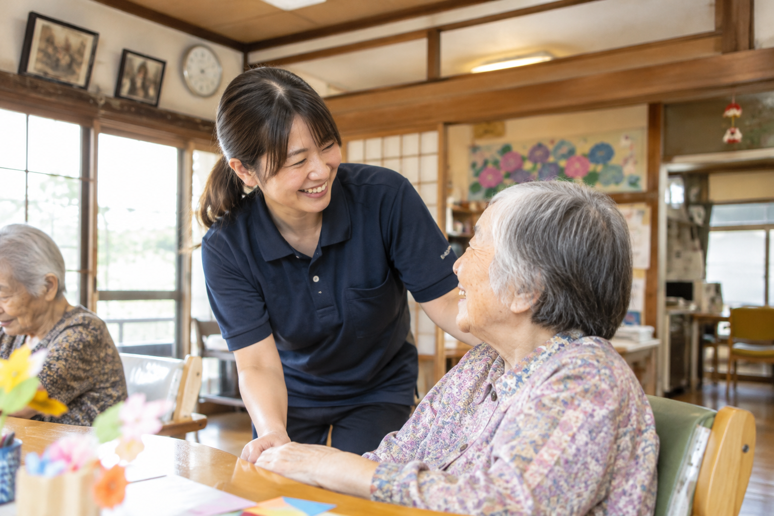 【介護職/岐阜市】くりこデイサービスセンター（パート）の画像1